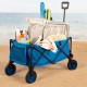 CHARIOT MULTIUSAGE PLIABLE PLAGE ROUES 360º 88 X 108 X 47 CM