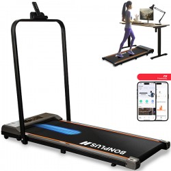 TAPIS DE COURSE ULTRA SLIM AVEC APP ET TÉLÉCOMMANDE