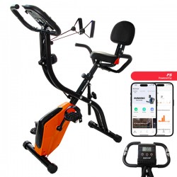 VÉLO D'APPARTEMENT PLIABLE, CYCLE FITNESS AVEC APP