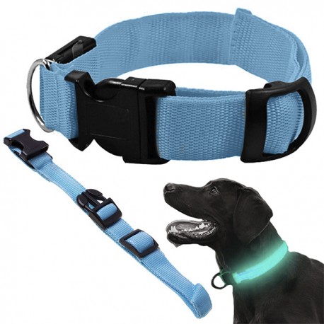 COLLIER REFLECHISSANT POUR CHIEN ET CHAT AVEC LED 