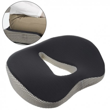 COUSSIN DE SIEGE EN MOUSSE VISCOELASTIQUE POUR CHAISE OU VOITURE