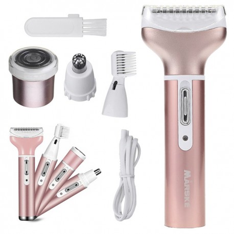 ÉPILATEUR CORPOREL 4 EN 1 AVEC USB