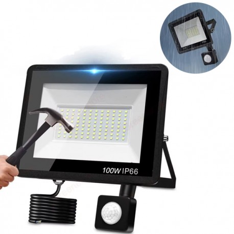HALOGÈNE LUMIÈRE LED 20W AVEC CAPTEUR DE MOUVEMENT