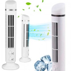 VENTILATEUR COLUMNNE SANS PALES AVEC USB ET LUMIÈRE LED INTÉGRÉE