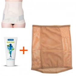 PACK RÉDUCTEUR - CEINTURE ABDOMEN INVISIBLE TUMMY TRIMMER+ CRÈME RÉDUCTRICE