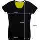 T-SHIRT FITNESS EN NÉOPRÈNE À MANCHES COURTES EFFET SAUNA