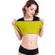 T-SHIRT FITNESS EN NÉOPRÈNE À MANCHES COURTES EFFET SAUNA