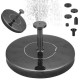 FONTAINE SOLAIRE FLOTTANTE POUR JARDIN 