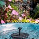 FONTAINE SOLAIRE FLOTTANTE POUR JARDIN 