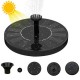 FONTAINE SOLAIRE FLOTTANTE POUR JARDIN 